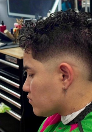 Curly Fade by Jose BB
