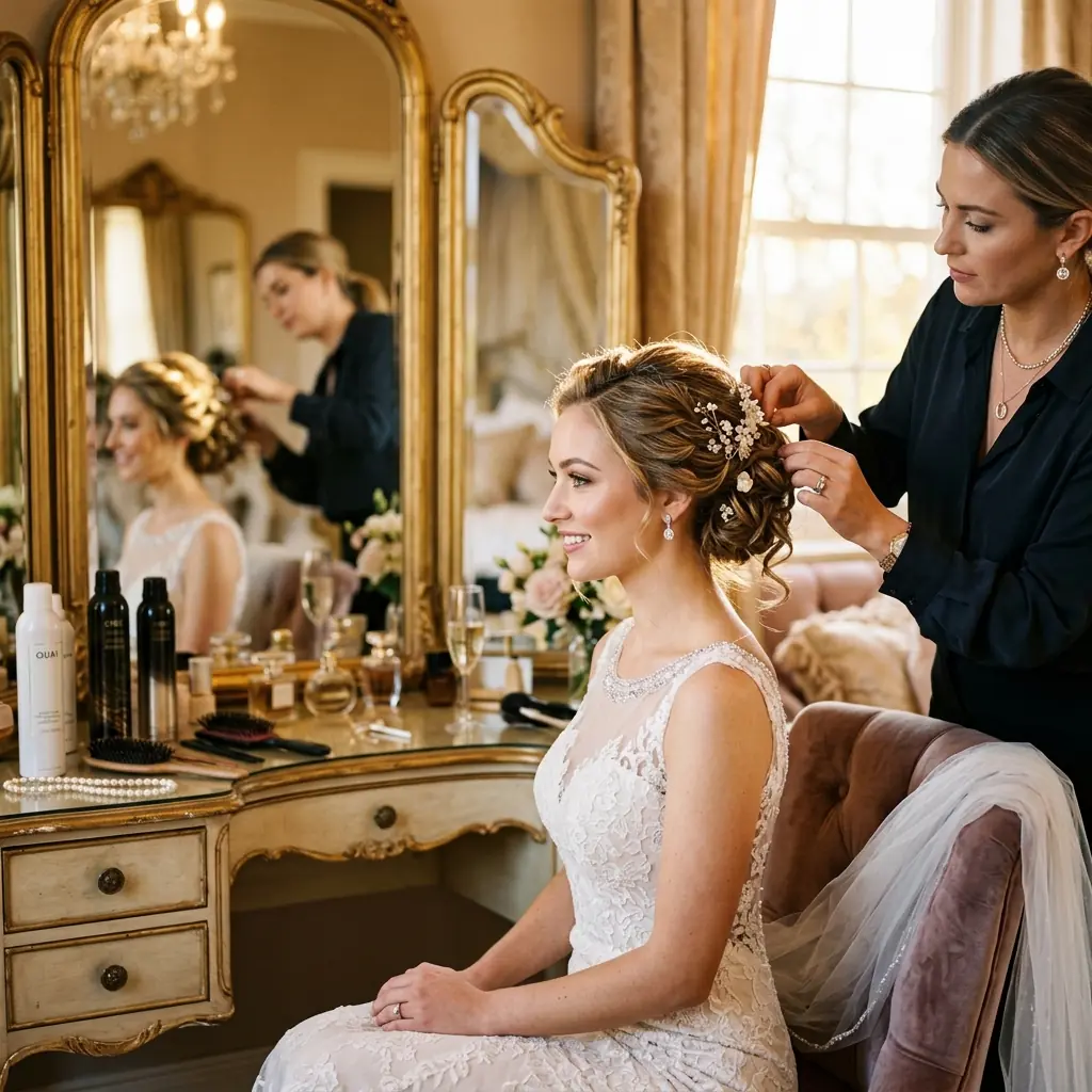 Bridal Hair Styling